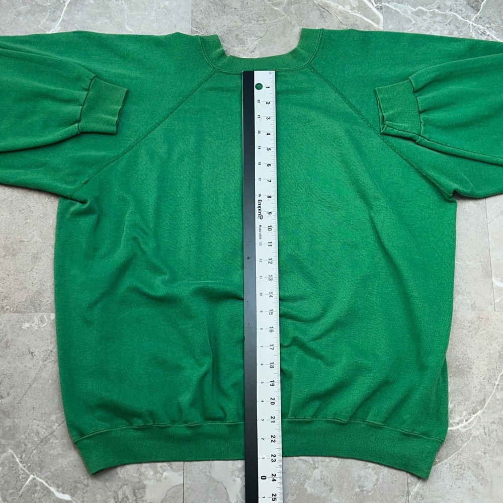 80s Vintage New York Jets Sweatshirt Mens Large Pullover Crewneck Helmet Graphic - Picture 6 of 7